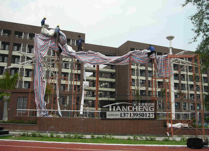 舞台张拉膜结构 01 