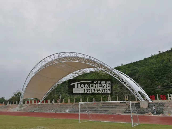 舞台张拉膜结构 02