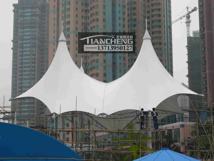 舞台张拉膜结构 03