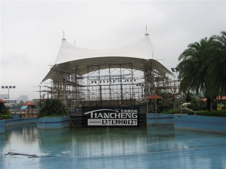 舞台张拉膜结构 08