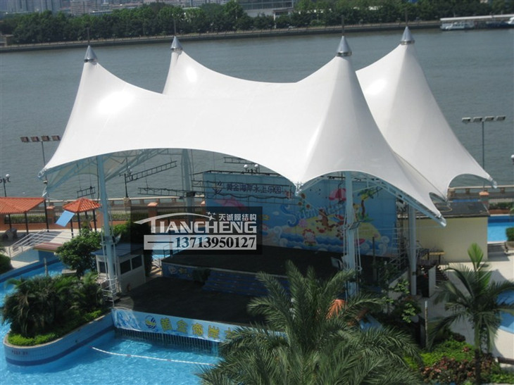 舞台张拉膜结构 08