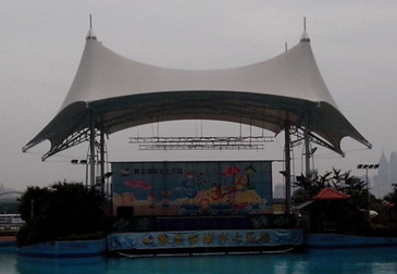 舞台张拉膜结构 08