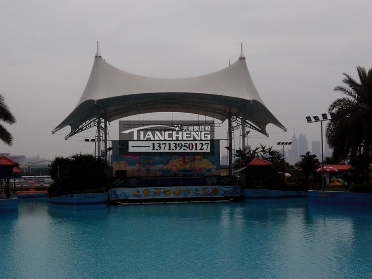 舞台张拉膜结构 08