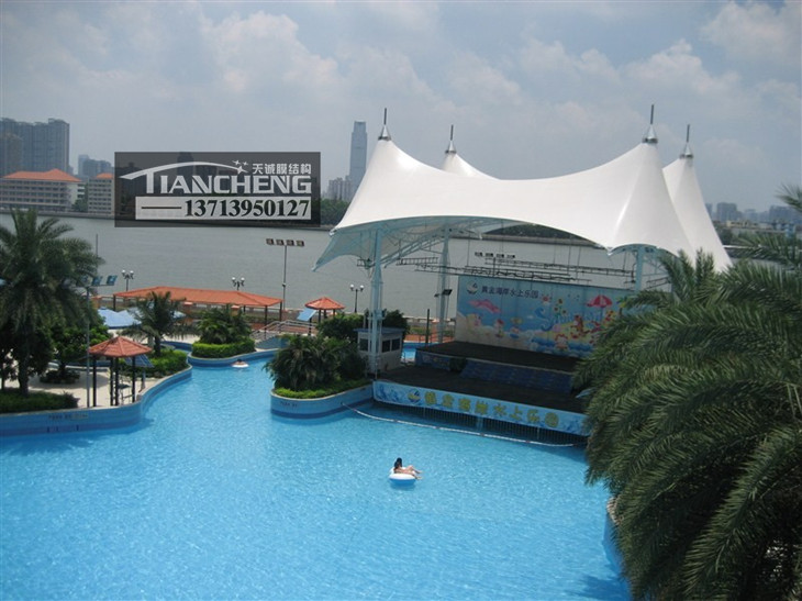 舞台张拉膜结构 08