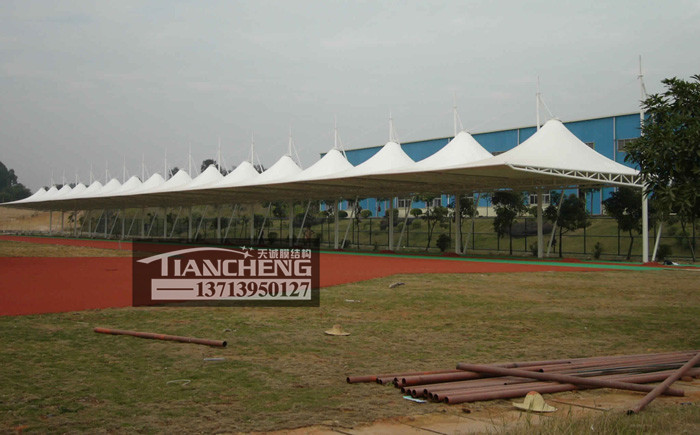 过道张拉膜结构 01