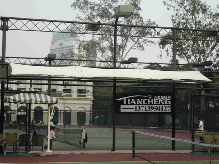 过道张拉膜结构 02