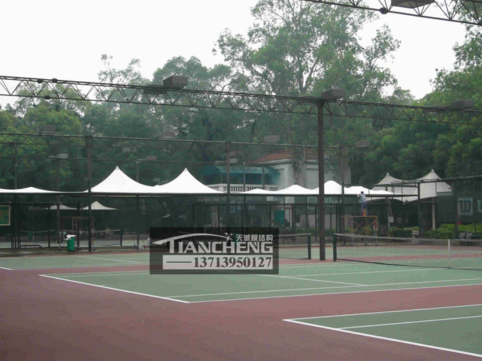 过道张拉膜结构 02