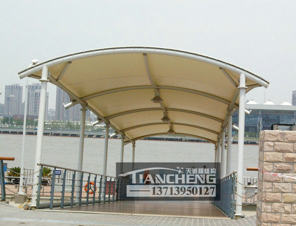 过道张拉膜结构 03