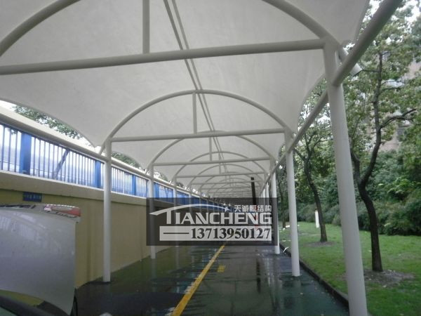 过道张拉膜结构 05