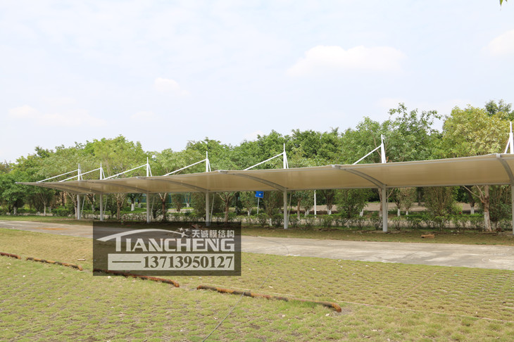 膜结构停车棚 01