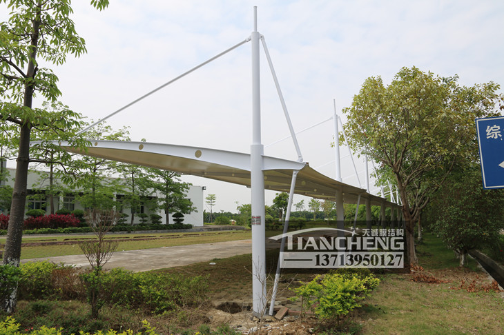 膜结构停车棚 01