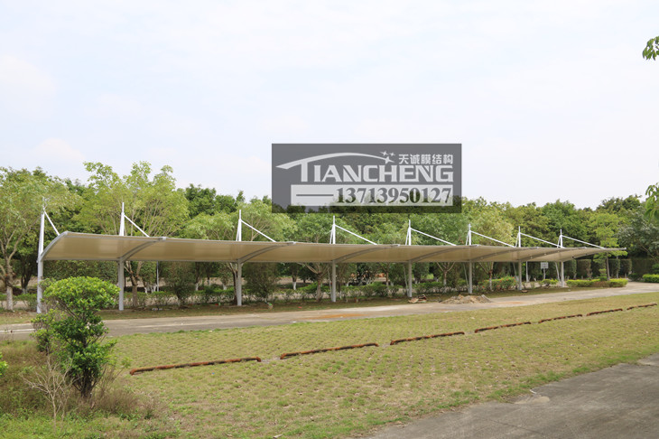 膜结构停车棚 01