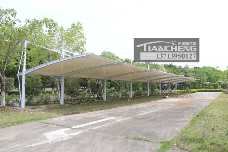 膜结构停车棚 01