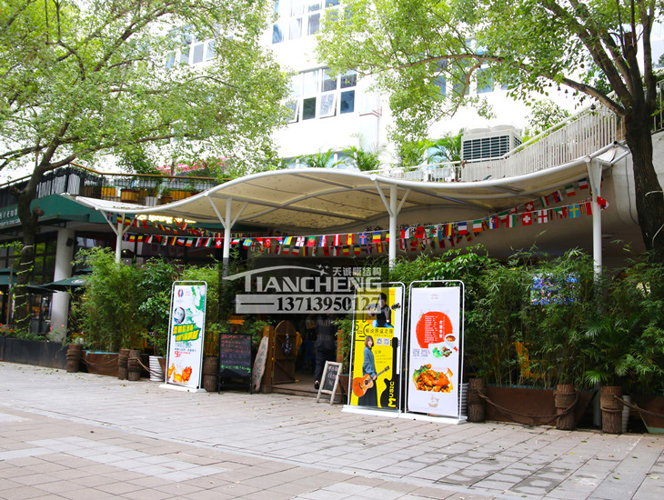 商业酒吧膜结构  15