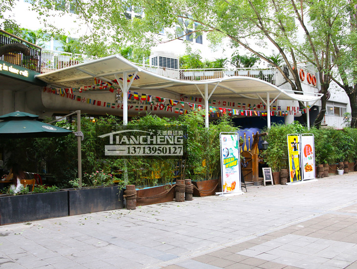 商业酒吧膜结构  15