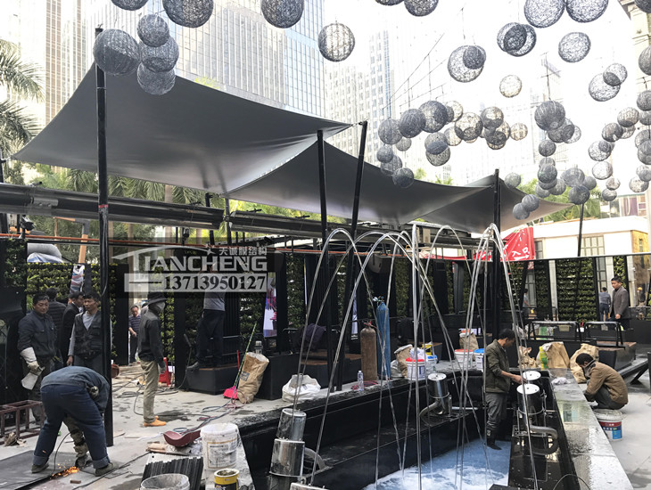 商业酒吧膜结构  16