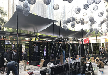 商业酒吧膜结构  16