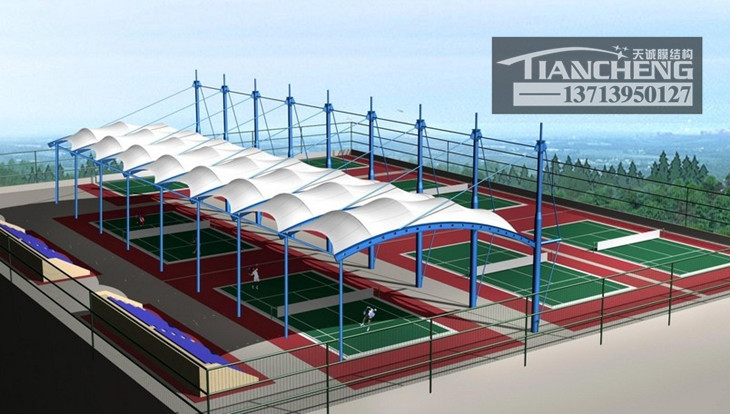 球场膜结构 10