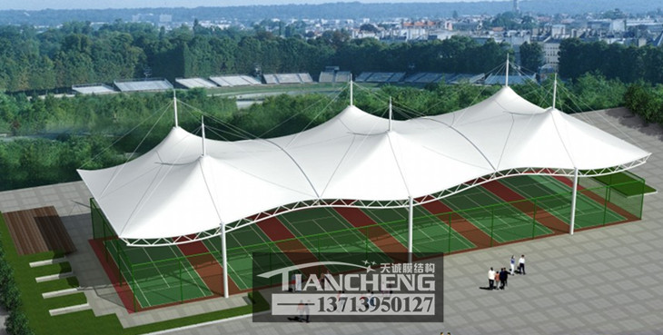 球场膜结构 14
