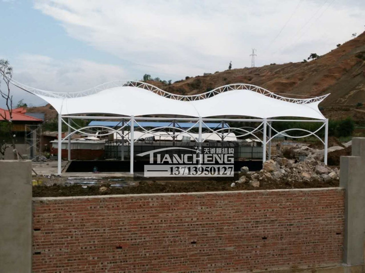 游泳池膜结构 01