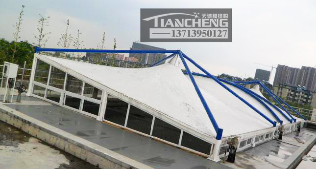 污水池膜结构 02