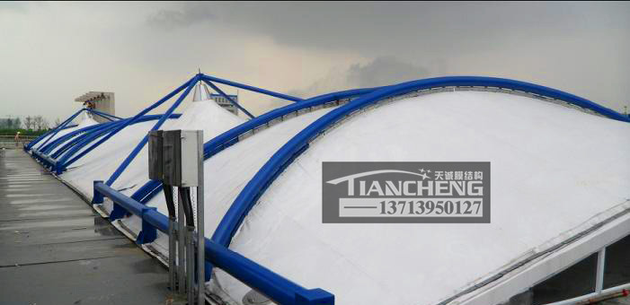 污水池膜结构 02