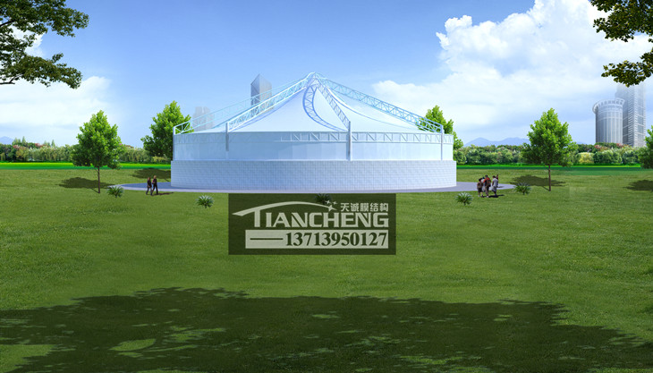 污水池膜结构 05