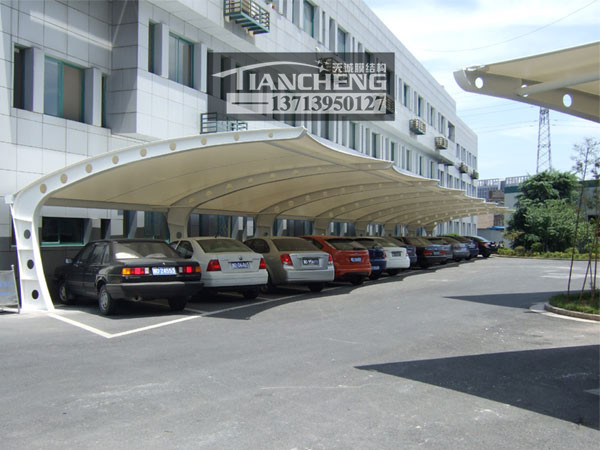 膜结构停车棚 03