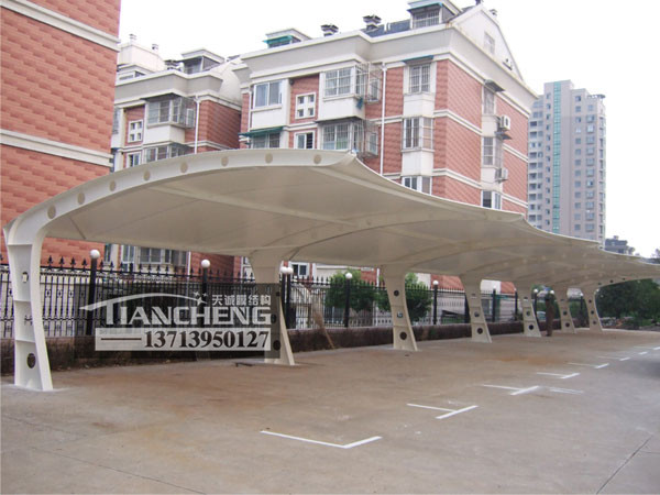 膜结构停车棚 04