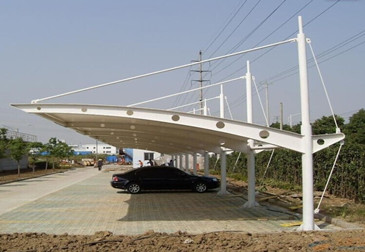 膜结构停车棚 05