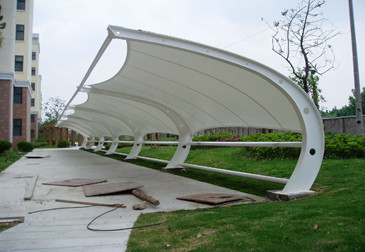 膜结构停车棚 08