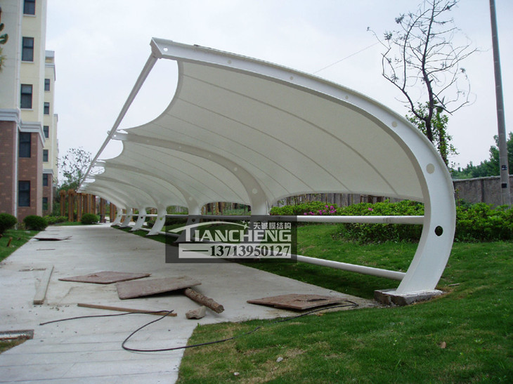 膜结构停车棚 08