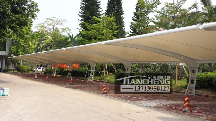 膜结构停车棚 10