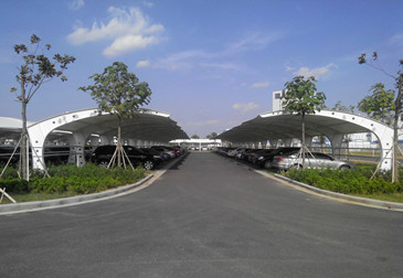 膜结构停车棚 12