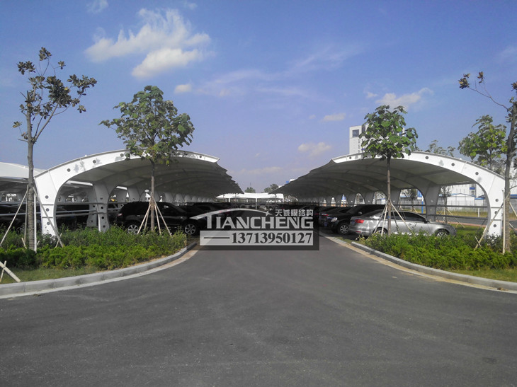 膜结构停车棚 12