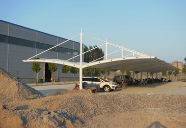 膜结构停车棚 13