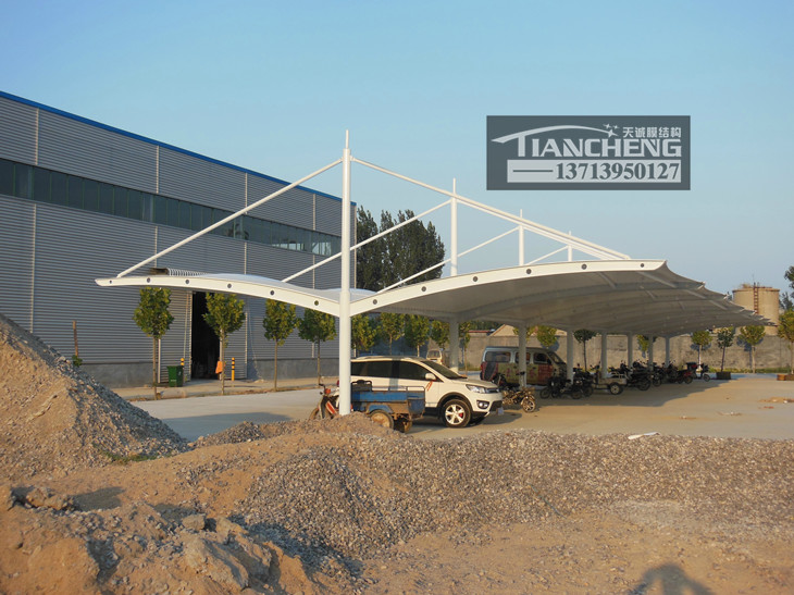 膜结构停车棚 13