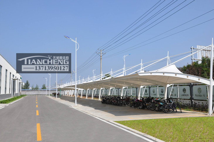 膜结构停车棚 14