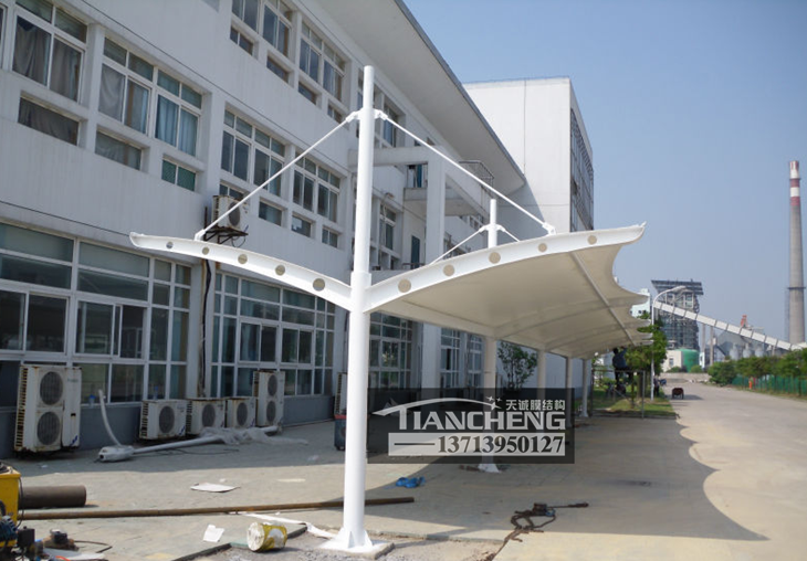 膜结构停车棚 16