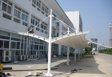 膜结构停车棚 16