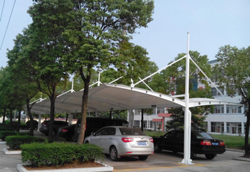 膜结构停车棚 17