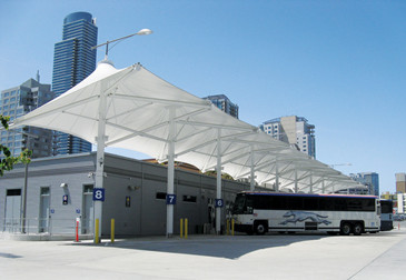 膜结构停车棚 18