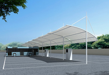 膜结构停车棚 20