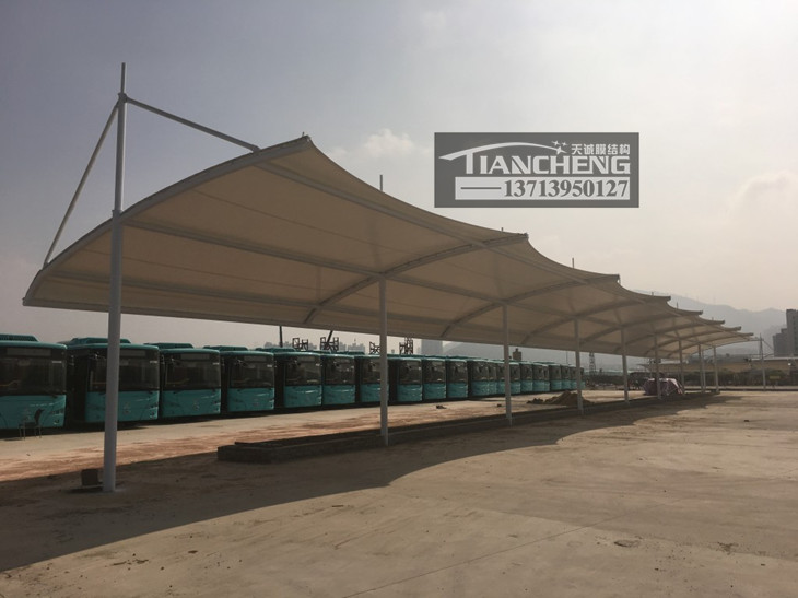 膜结构停车棚 20