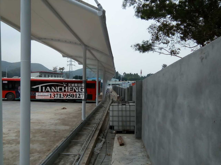 膜结构停车棚 20