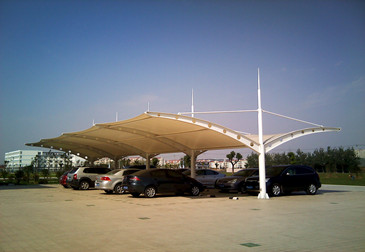 膜结构停车棚 21