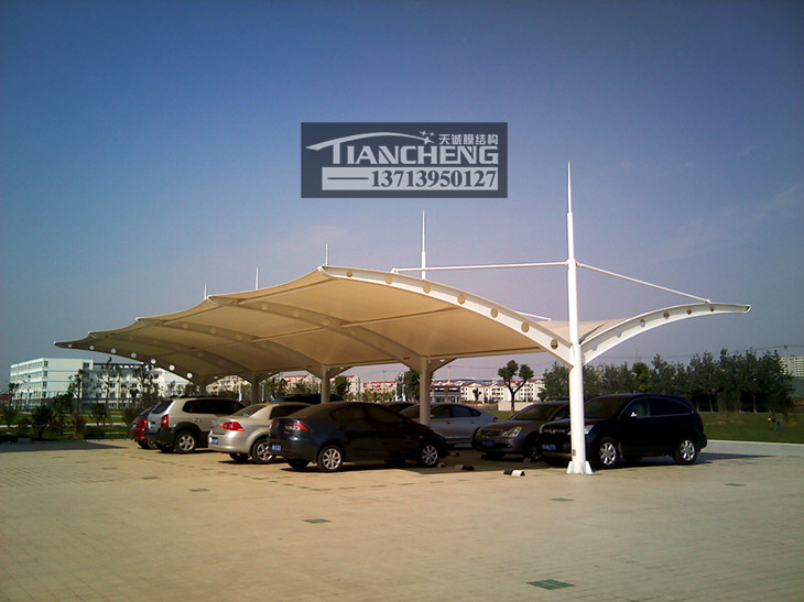 膜结构停车棚 21