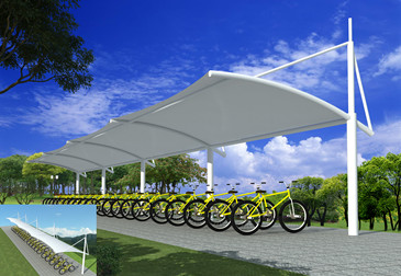 膜结构停车棚 22