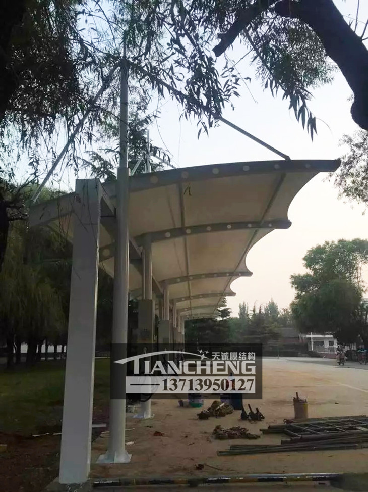 膜结构停车棚 27