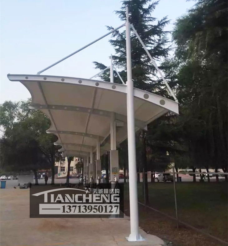 膜结构停车棚 27